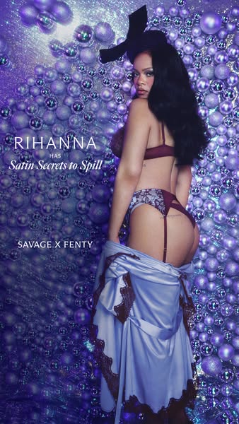 Savage X Fenty ad: As seen on Rihanna