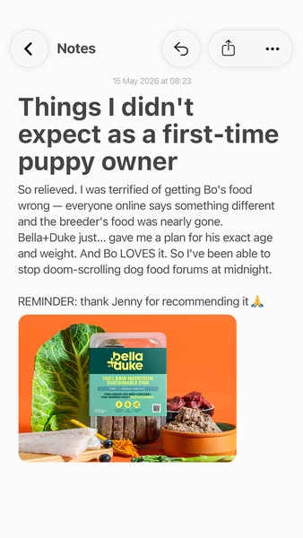 Bella+Duke ad: Get 40% off your first box