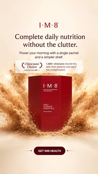 IM8 ad: Built For People Like You.