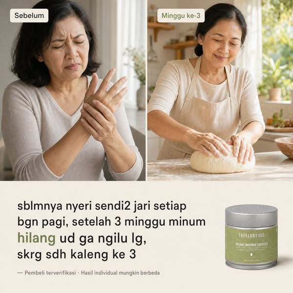 Treelogy ad: Sendi sakit setiap pagi? Tubuh Anda butuh ini