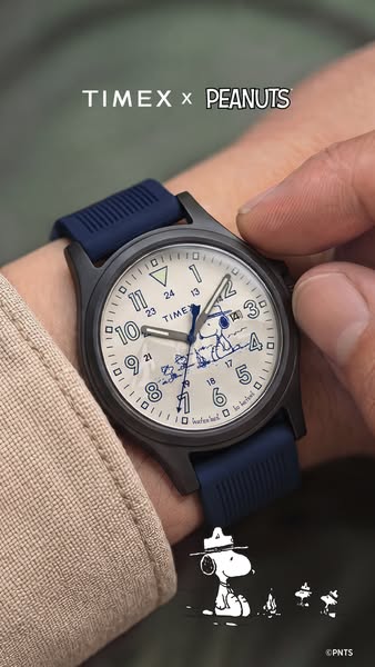 Timex ad: Timex x Peanuts