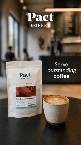 Pact Coffee ad: Reach out for a free sample