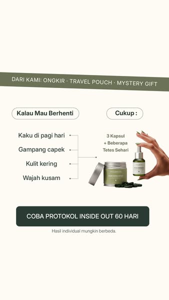 Treelogy ad: Sendi sakit setiap pagi? Tubuh Anda butuh ini.