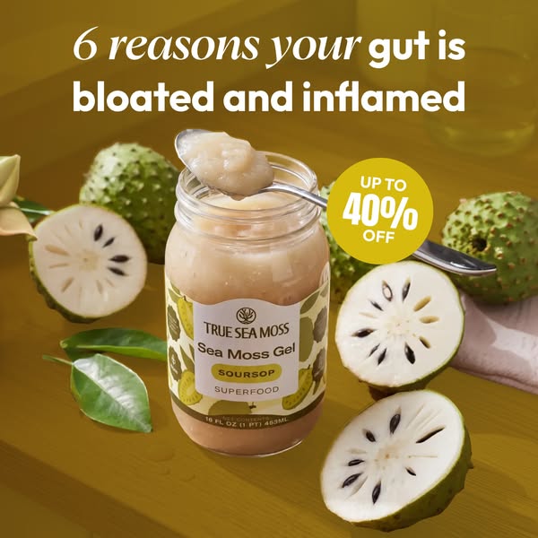 True Sea Moss Health ad: Nature's Finest Superfood: Up to 40% Off + Free Gift