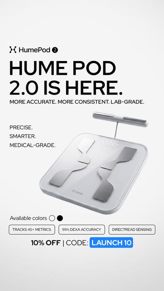Hume Health ad: Your At-Home 3D Body Scan