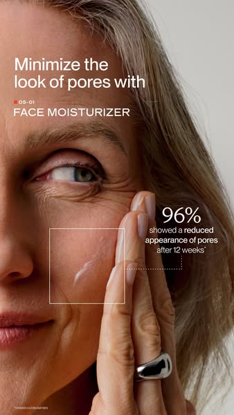 OneSkin ad: The moisturizer your routine is missing