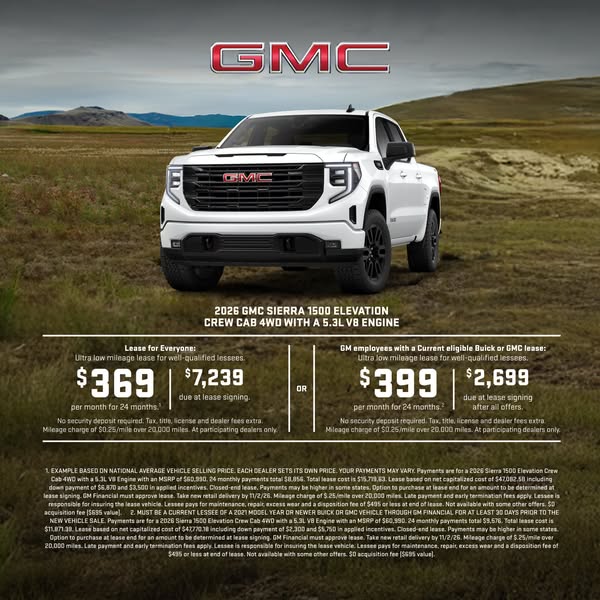 GMC ad: Explore GMC Sierra 1500