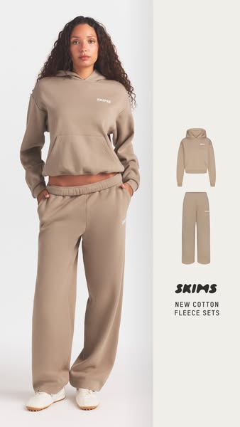 SKIMS ad: SKIMS Cotton Fleece