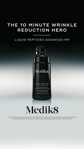 Medik8 ad: Proven Wrinkle Reduction