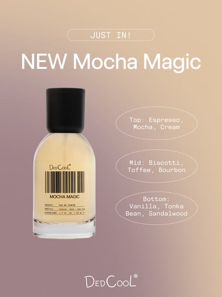 DedCool ad: NEW! MOCHA MAGIC