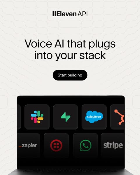 ElevenLabs ad: Voice That Fits Your Stack