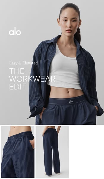 Alo Yoga ad: Shop Now