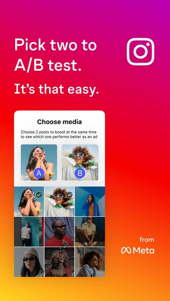 Instagram for Business ad: placeholder