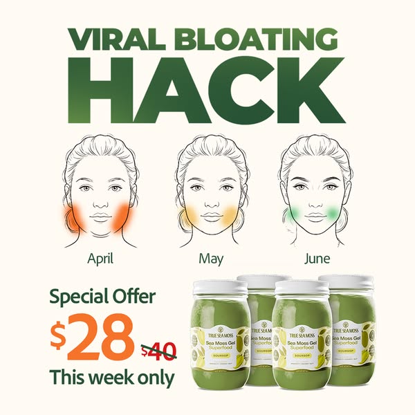 True Sea Moss Health ad: Nature's Finest Superfood: Up to 50% Off + Free Gift