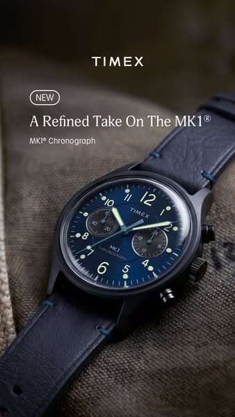 Timex ad: Designed To Go Anywhere