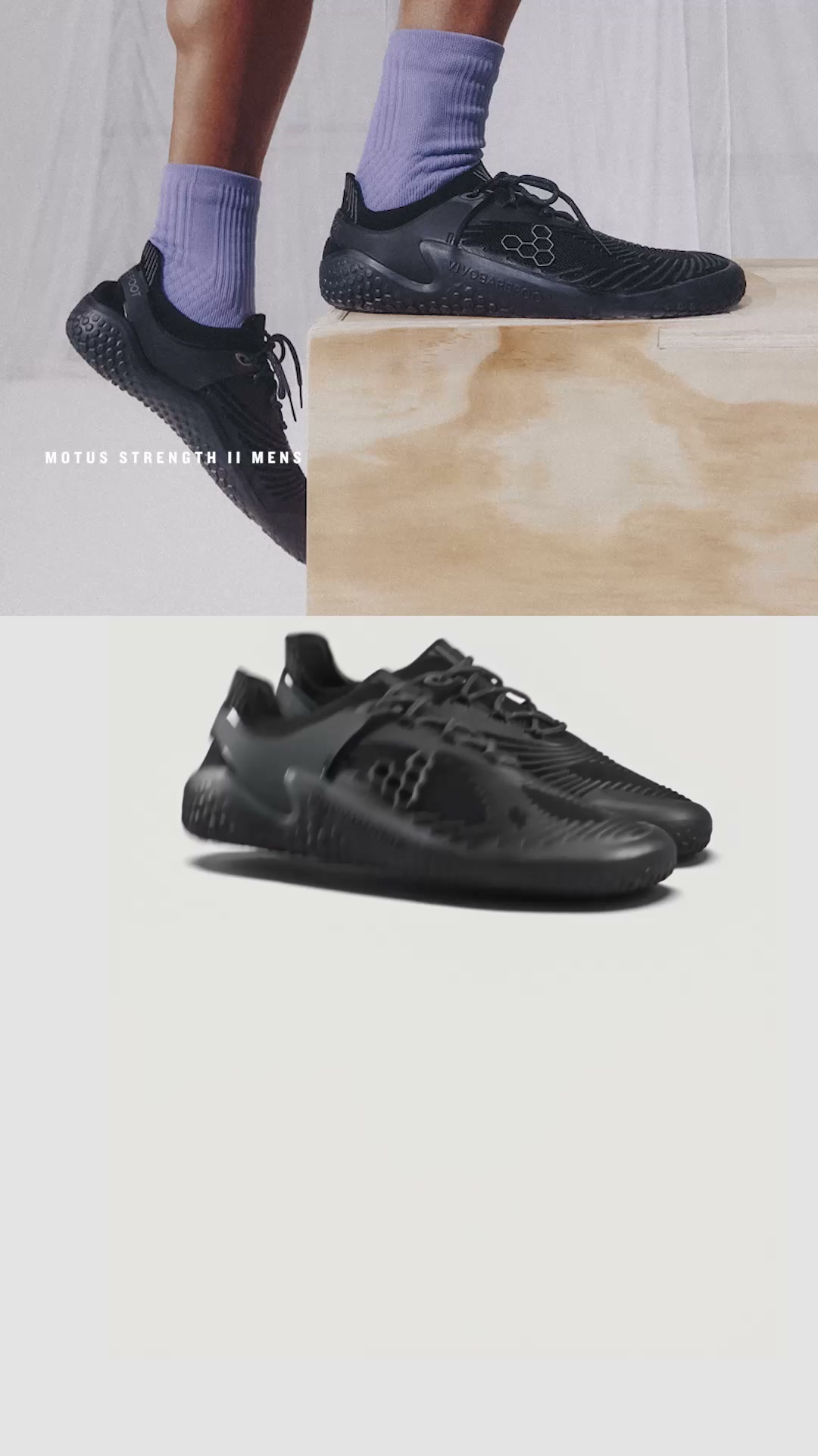 Vivobarefoot ad: Try them for 100 days