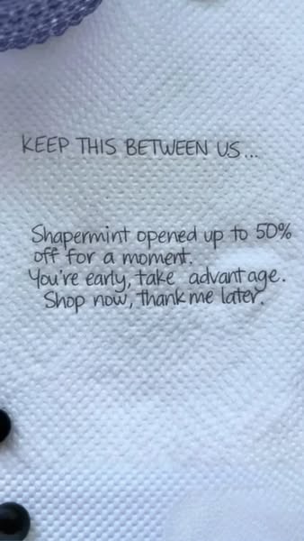 Shapermint ad: BIGGEST SALE | 50% OFF 🔥