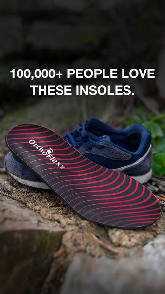 OrthoFlexx ad: Insoles For Alignment And Stability