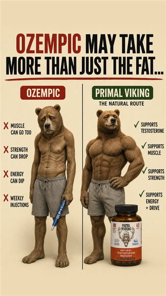 Primal Viking ad: Lose the fat. Keep the man.