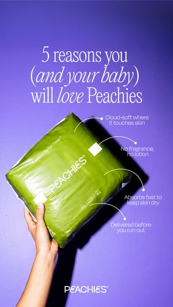 Peachies ad: Try them today for £12 🎉