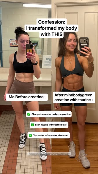 mindbodygreen ad: The secret to lean muscles* 🤫⬇️
