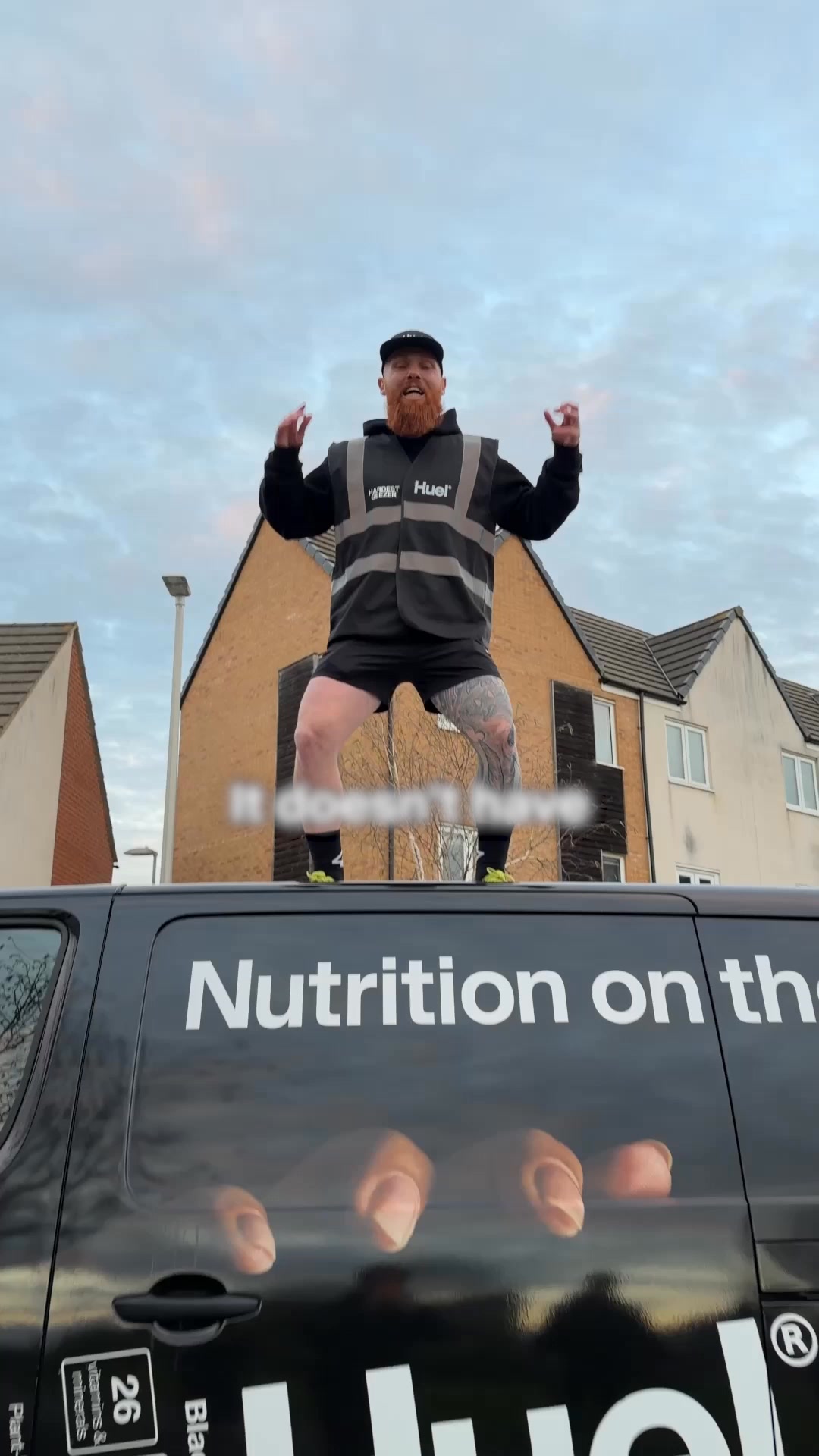Huel ad: Protein Without The Prep