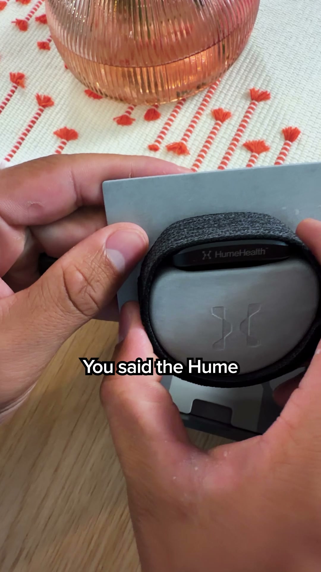 Hume Health ad: Meet World's Most Powerful Wearable