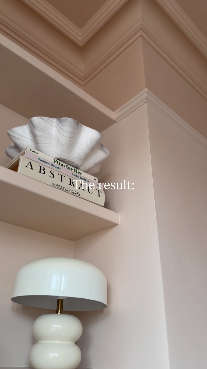 COAT paints ad: Trust the process, they said. And they were right! 💕 This has to be one of my favourite room transformations yet - the colour capping was s