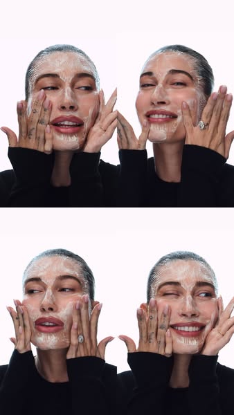 rhode ad: meet rhode 🌟 a line of curated skincare essentials and hybrid makeup developed by hailey rhode bieber.