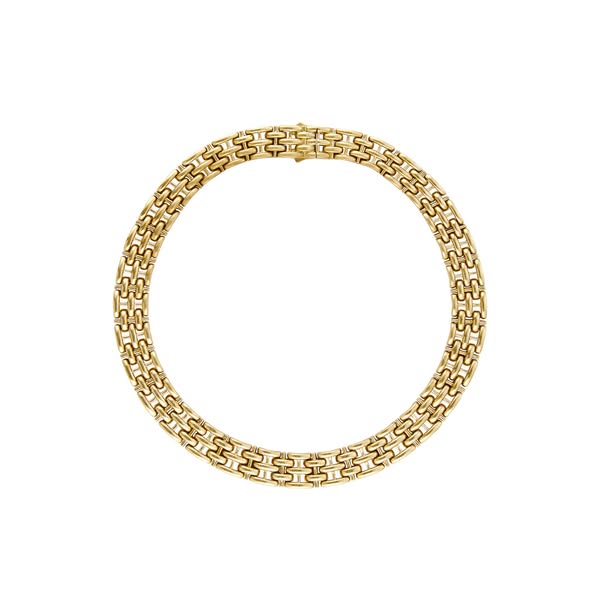 Dorsey ad: CLARETTE LINK NECKLACE, GOLD | $605