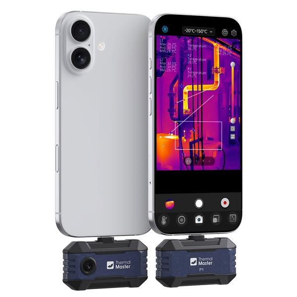 Thermal Master ad: Thermal Master P1 — Home Inspection Thermal Camera