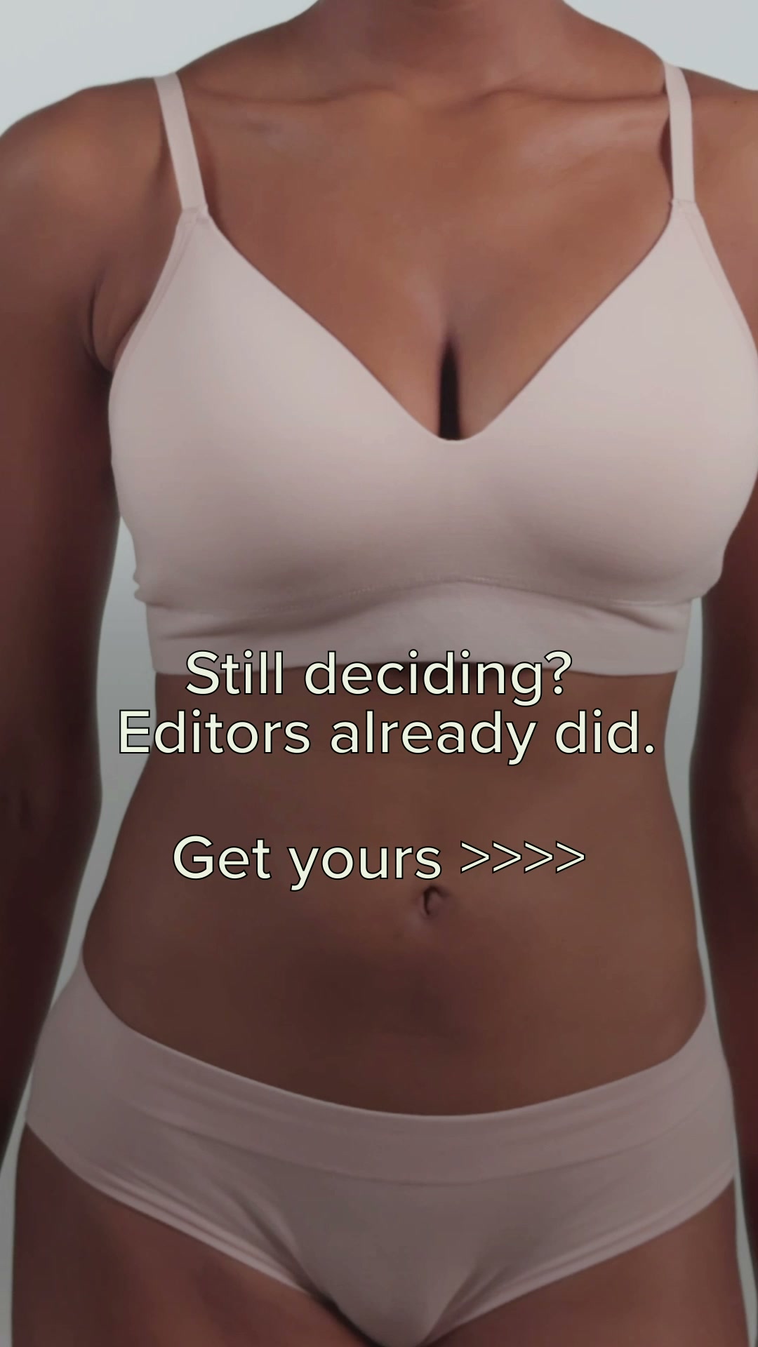 ThirdLove ad: The fit you were looking for.