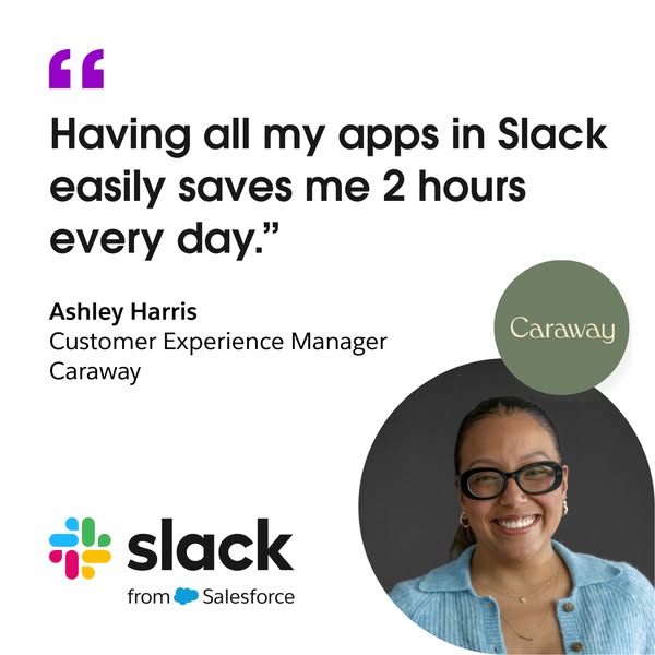 Slack ad: Get time back with Slack