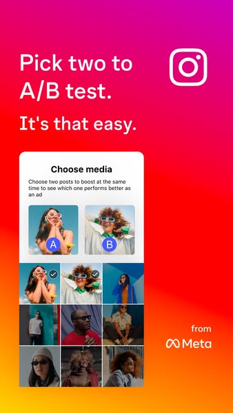 Instagram for Business ad: placeholder