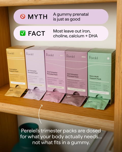 Perelel ad: The first OB/GYN-founded vitamin company