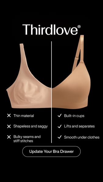 ThirdLove ad: The Bra Experts Since 2013