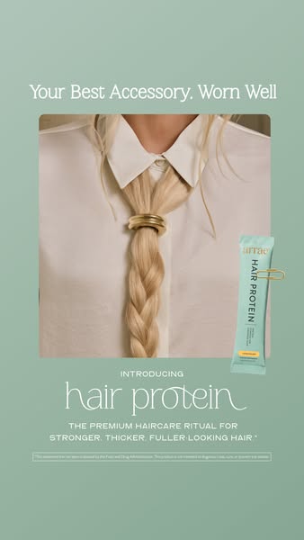Arrae ad: Just Launched: arrae Hair Protein✨