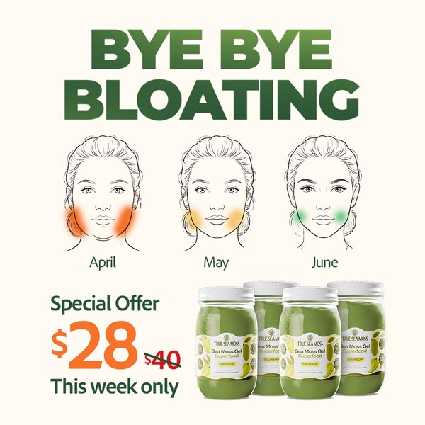 True Sea Moss Health ad: Nature's Finest Superfood: Up to 50% Off + Free Gift