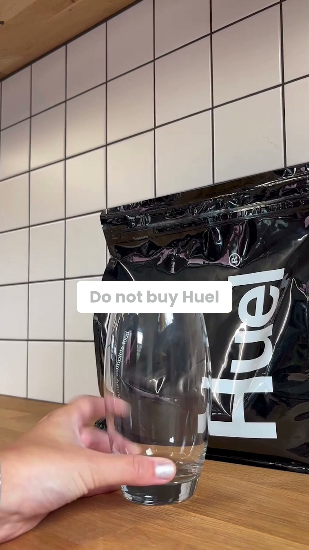 Huel ad: Breakfast Sorted in 60 Seconds