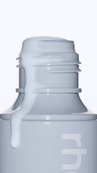rhode ad: glazing milk