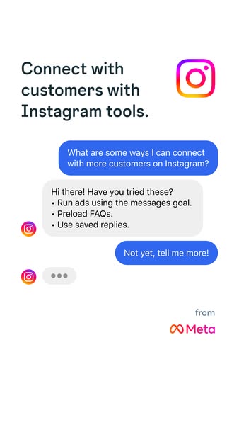 Instagram for Business ad: placeholder