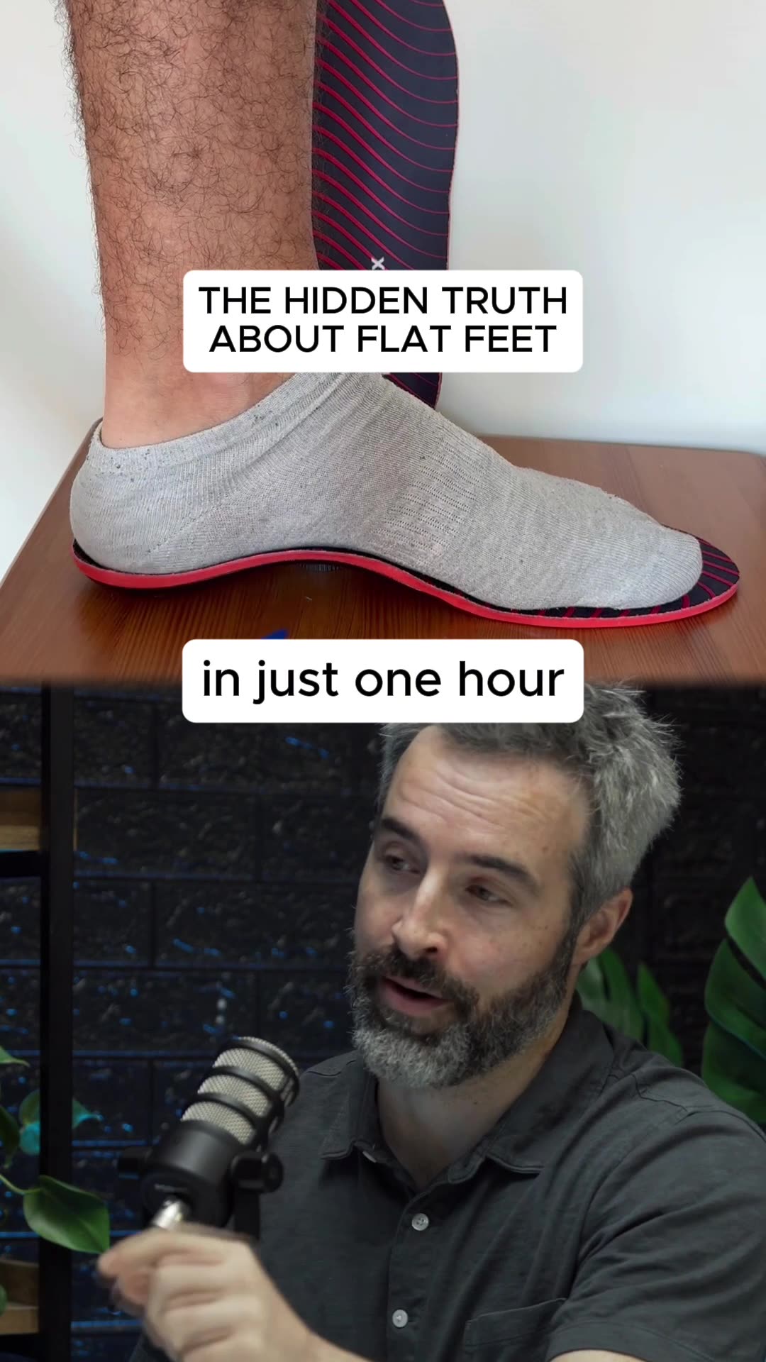 OrthoFlexx ad: Arch Support That Doesn't Collapse