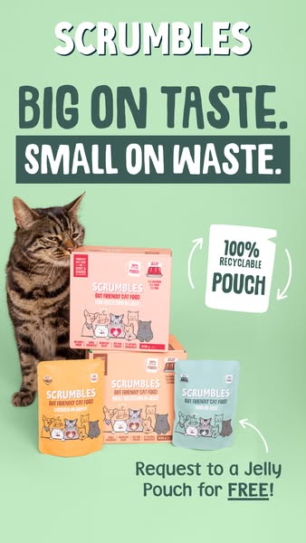 Scrumbles ad: Request to try a FREE pouch!