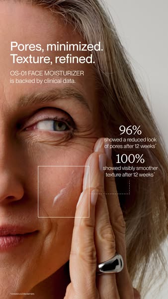 OneSkin ad: The moisturizer your routine is missing