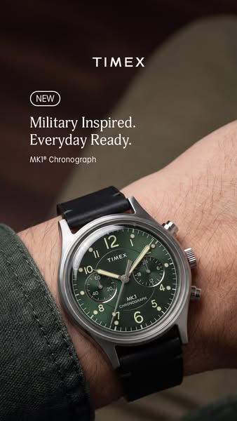 Timex ad: Command The Time