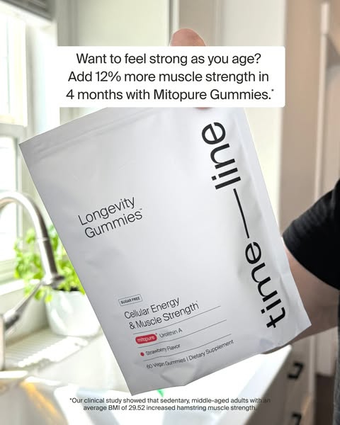 Timeline Longevity ad: No Other Supplement Does This