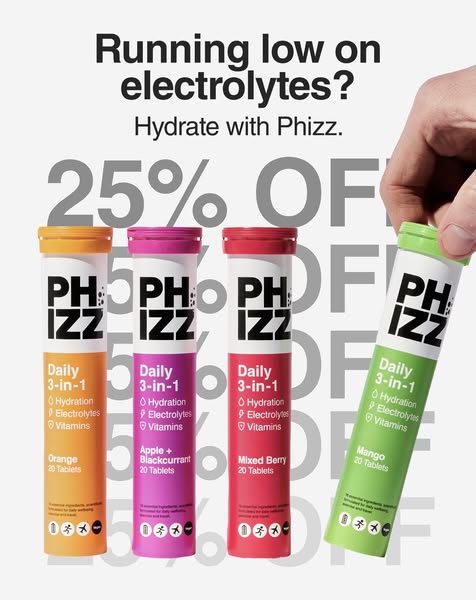 Phizz ad: FREE DELIVERY WITH YOUR ORDER 🚚