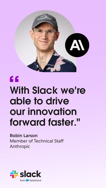 Slack ad: Innovation, unblocked.