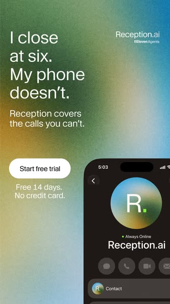 ElevenLabs ad: Free Trial. No Credit Card.
