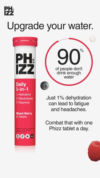 Phizz ad: FREE DELIVERY WITH YOUR ORDER 🚚